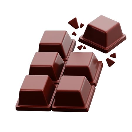 Barre de chocolat  3D Icon