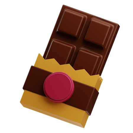 Barre de chocolat  3D Icon