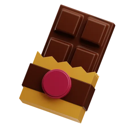 Barre de chocolat  3D Icon