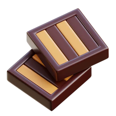 Barre de chocolat  3D Icon