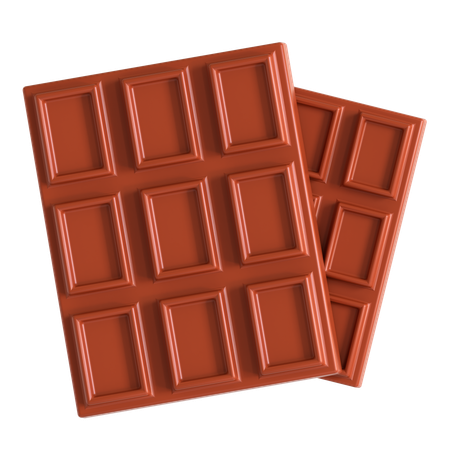 Barre de chocolat  3D Icon