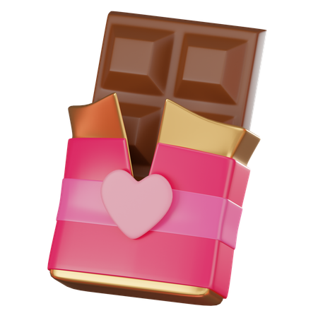 Barre de chocolat  3D Icon