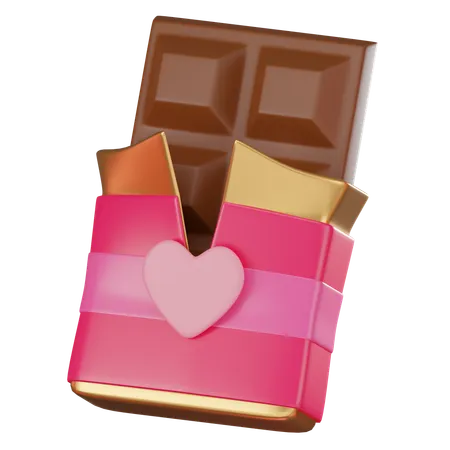 Barre de chocolat  3D Icon