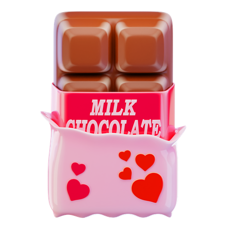 Barre de chocolat  3D Icon