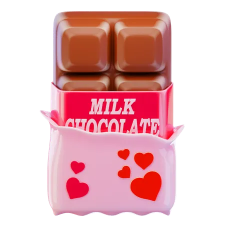 Barre de chocolat  3D Icon