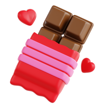 Barre de chocolat  3D Icon