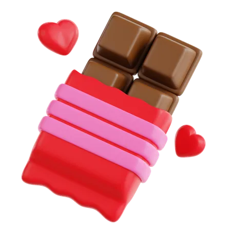 Barre de chocolat  3D Icon