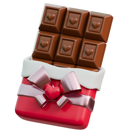 Barre de chocolat  3D Icon