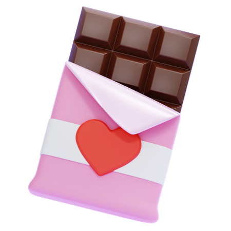 Barre de chocolat  3D Icon