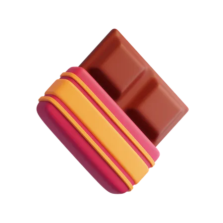 Barre de chocolat  3D Icon