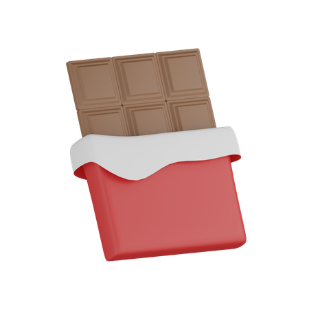 Barre de chocolat  3D Icon