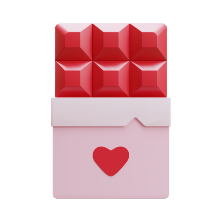 Barre de chocolat  3D Icon