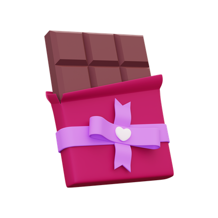 Barre de chocolat  3D Icon