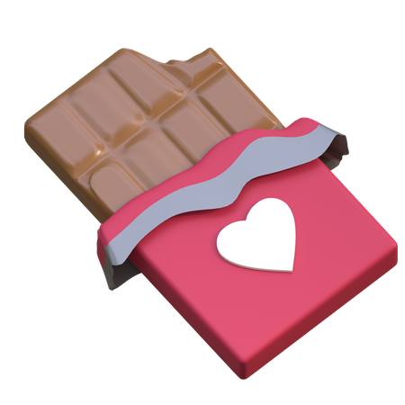 Barre de chocolat  3D Icon