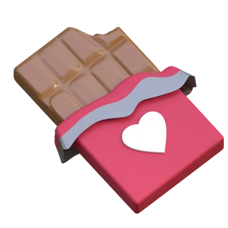 Barre de chocolat  3D Icon