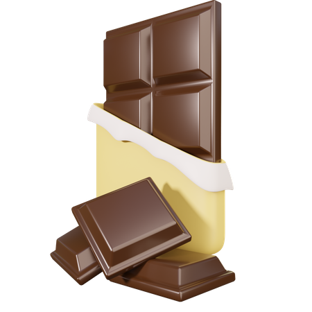 Barre de chocolat  3D Icon