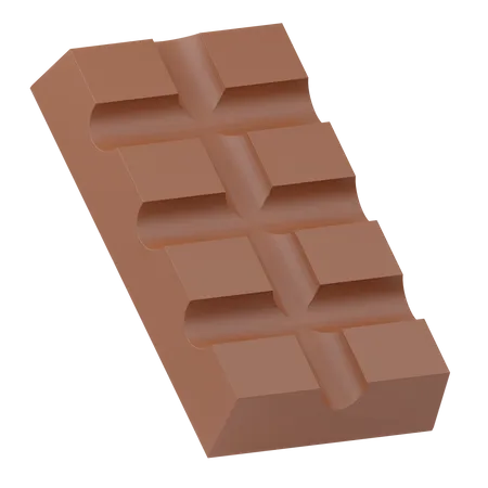 Barre de chocolat  3D Icon