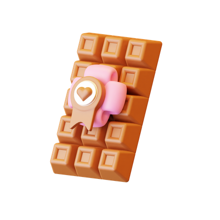 Barre de chocolat  3D Icon