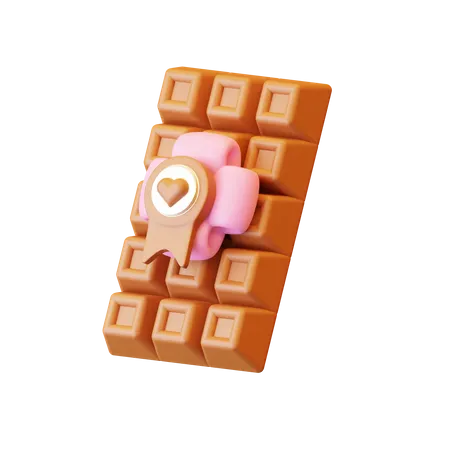 Barre de chocolat  3D Icon