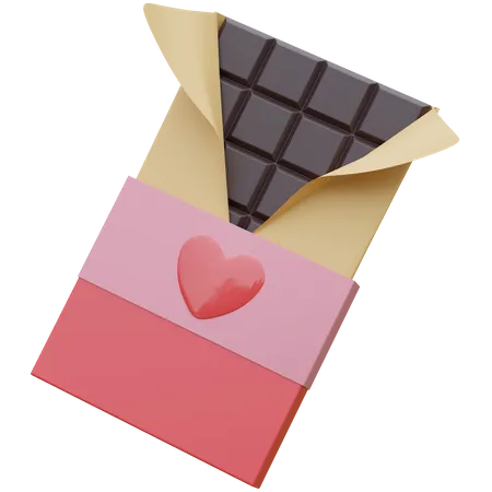 Barre de chocolat  3D Icon