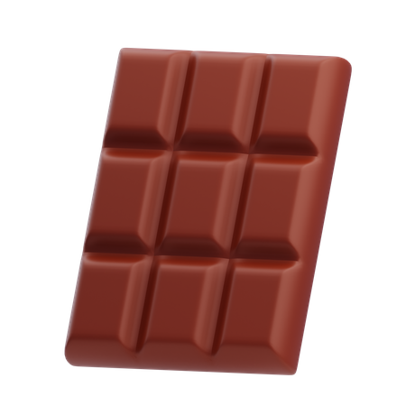 Barre de chocolat  3D Icon