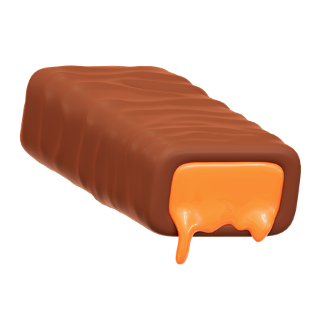 Caramel au chocolat  3D Icon