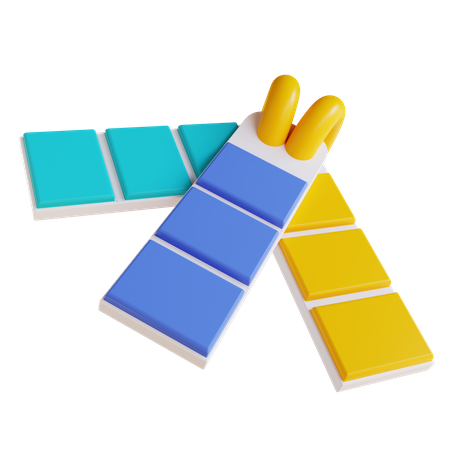 Barre de palette de couleurs  3D Icon