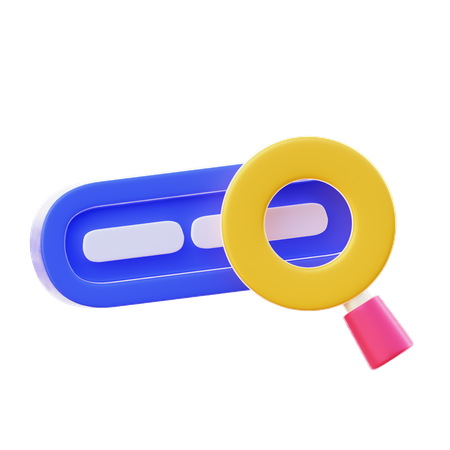 Barre de recherche  3D Icon