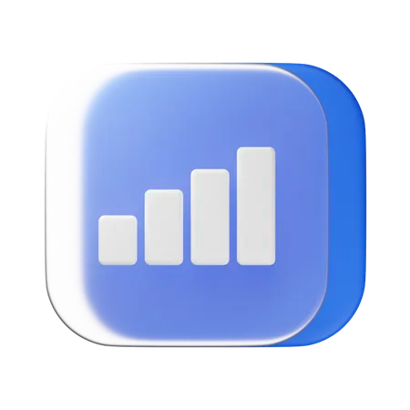 Barre de signal  3D Icon