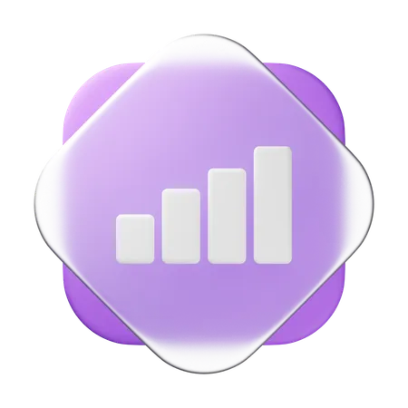 Barre de signal  3D Icon