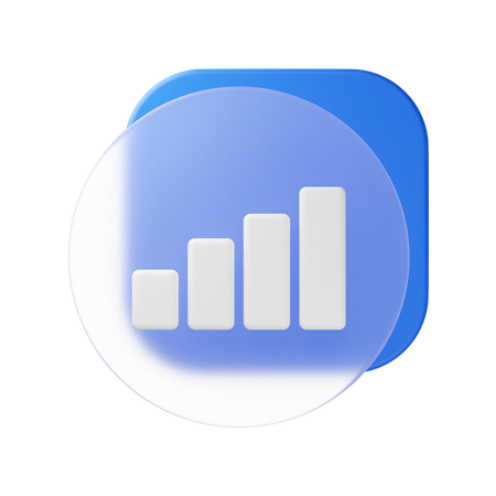 Barre de signal  3D Icon