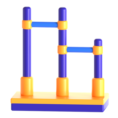 Barre de traction  3D Icon