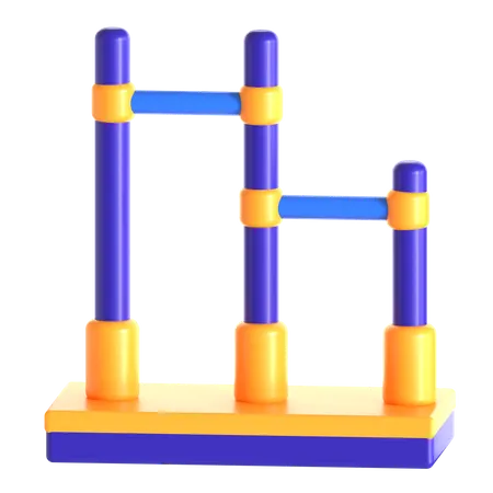 Barre de traction  3D Icon