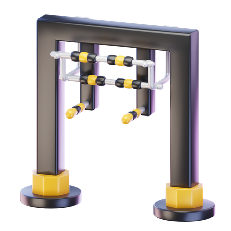 Barre de traction  3D Icon