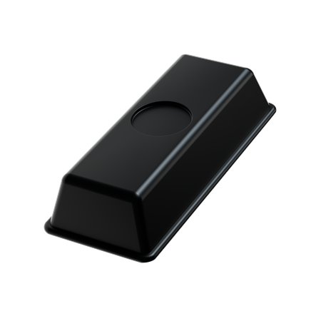 Barre noire  3D Icon