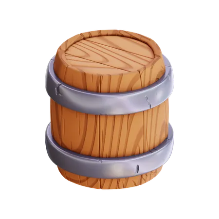 Barrel  3D Icon