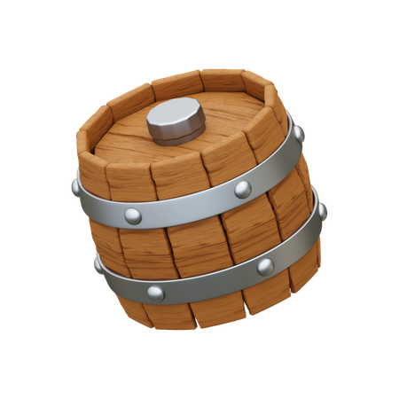 Barrel  3D Icon