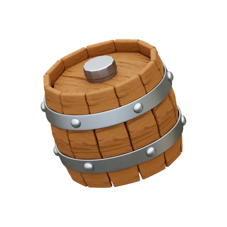 Barrel  3D Icon