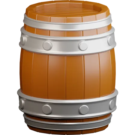 Barrel  3D Icon