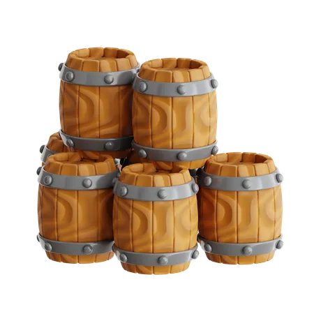 Barrel  3D Icon