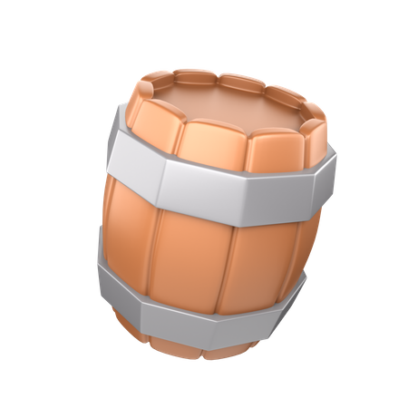 Barrel  3D Icon