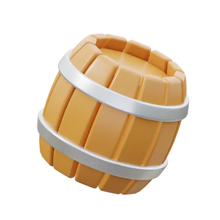 Barrel  3D Icon