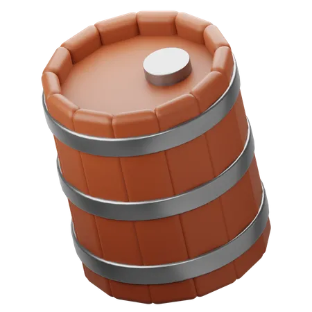 Barrel  3D Icon