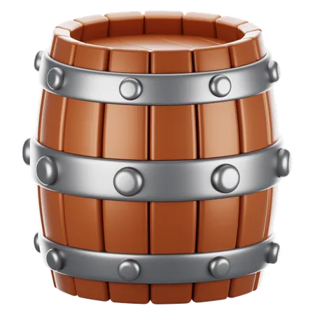 Barrel  3D Icon