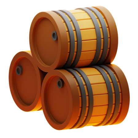 Barrel  3D Icon