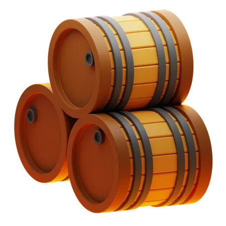 Barrel  3D Icon