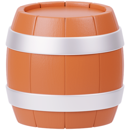 Barrel  3D Icon