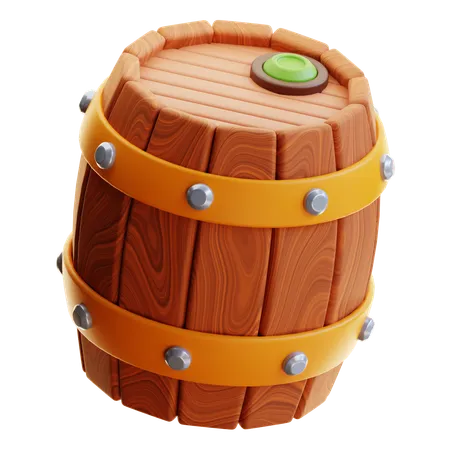 Barrel  3D Icon