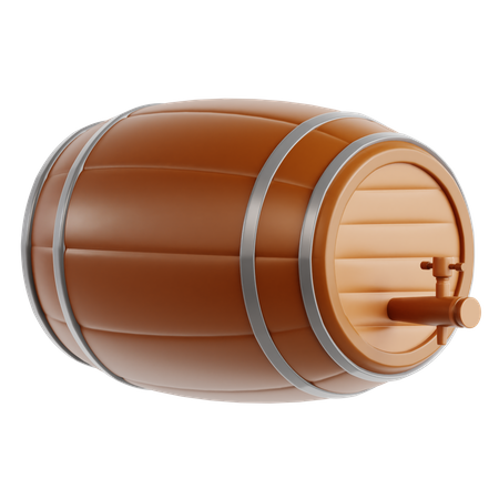 Barrel  3D Icon