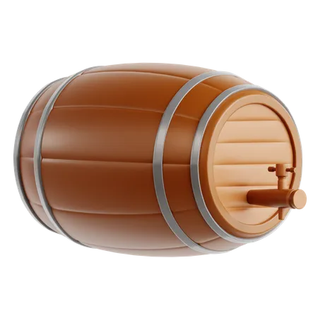 Barrel  3D Icon